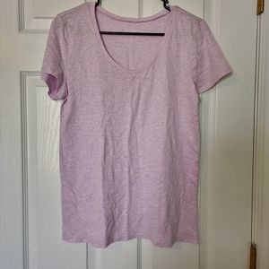 Loft scoop neck tee